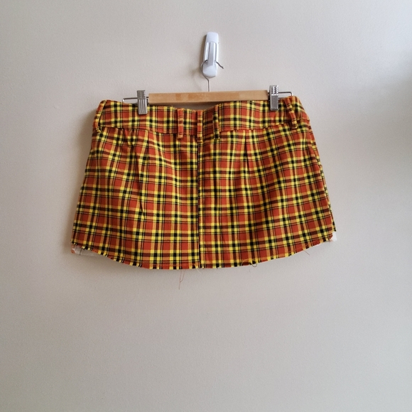 BDG Urban Outfitter lowrise Mini plaid skirt Medium size - Picture 5 of 11